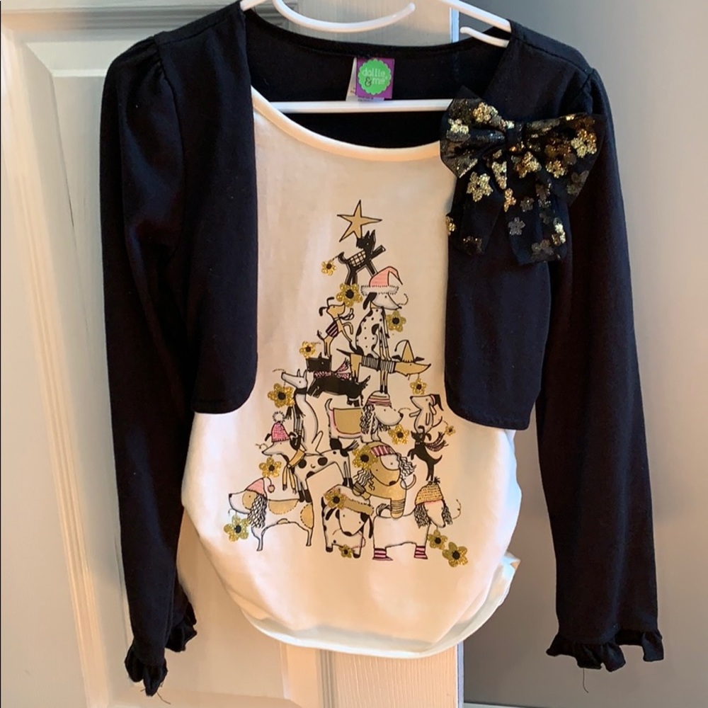 Dollie & me long sleeved top size 10